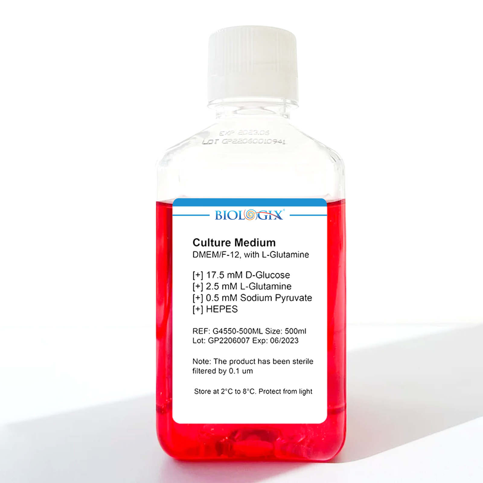 DMEM/F-12 Cell Culture Medium, 500 ML